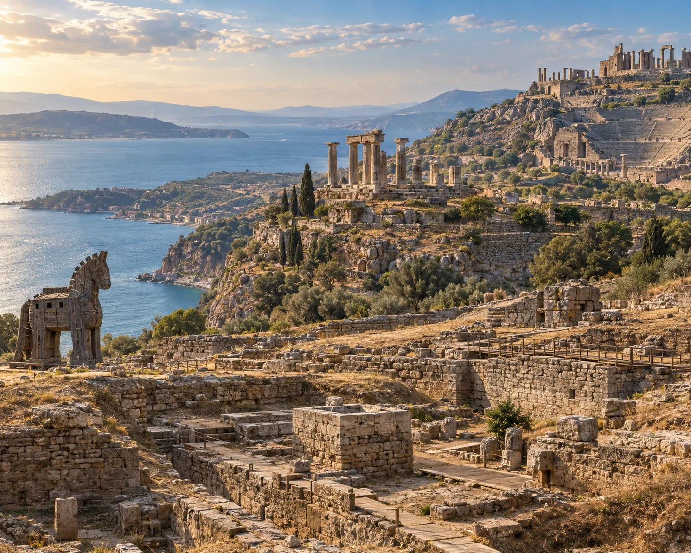 Çanakkale – Troya – Assos – Bergama – Destanlardan Antik Dünyaya