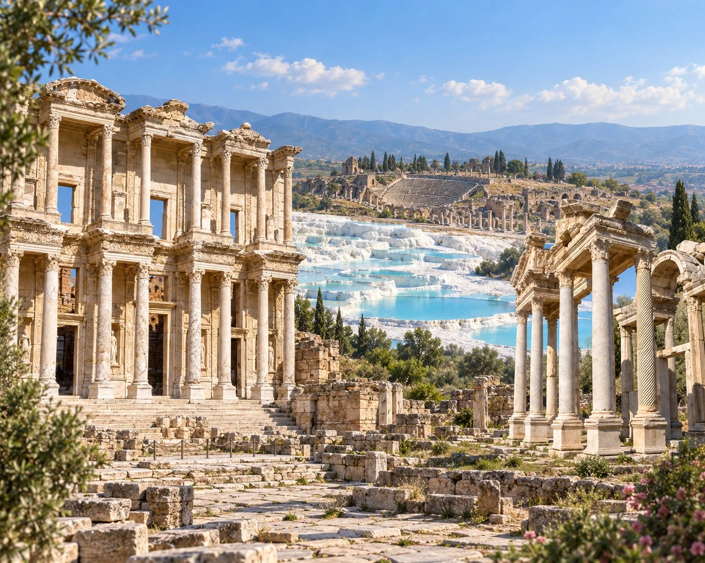 Efes – Pamukkale – Afrodisias – Antik Anadolu'nun Büyük Rotası