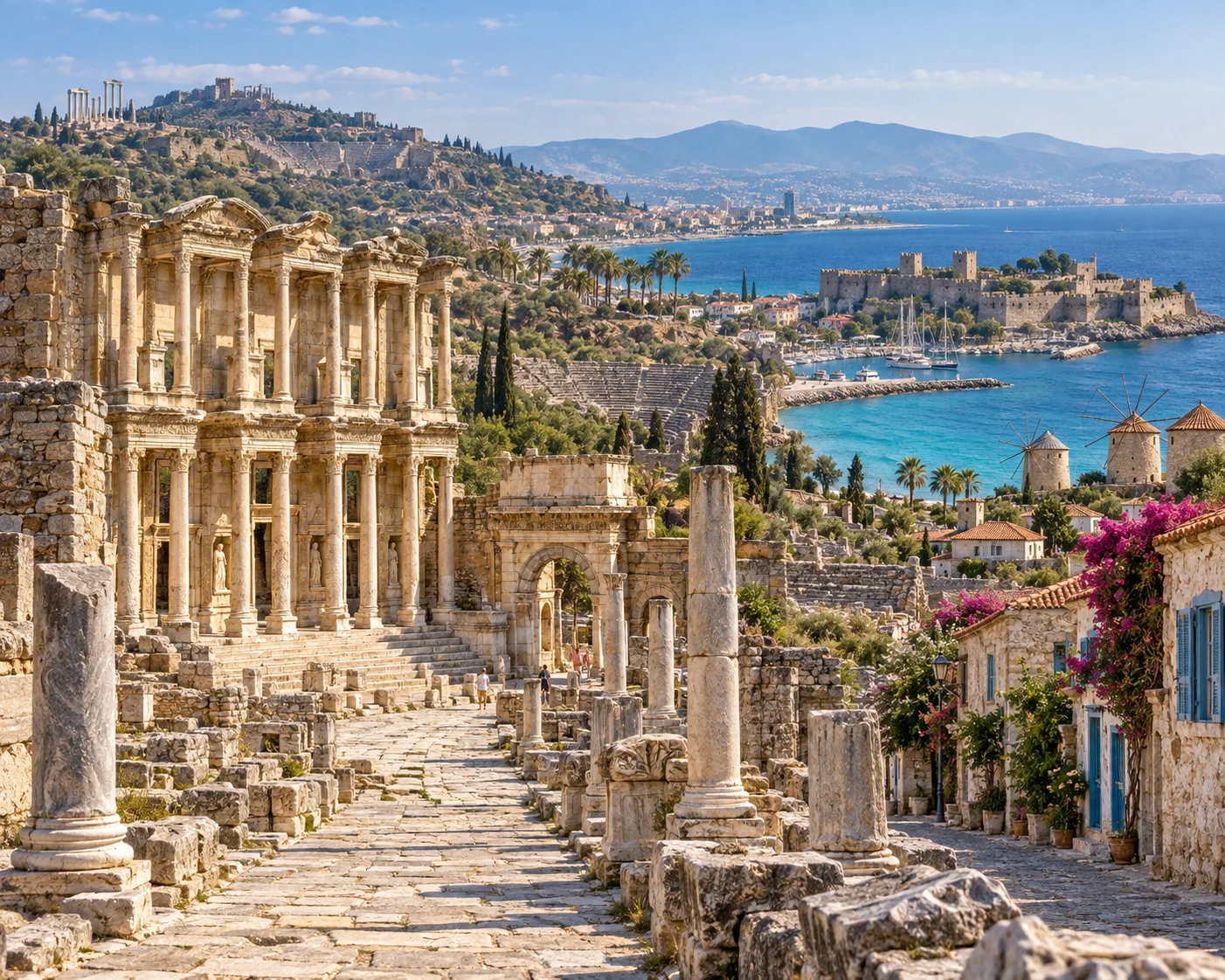 Ege İncileri – İzmir – Efes – Çeşme – Alaçatı – Bergama