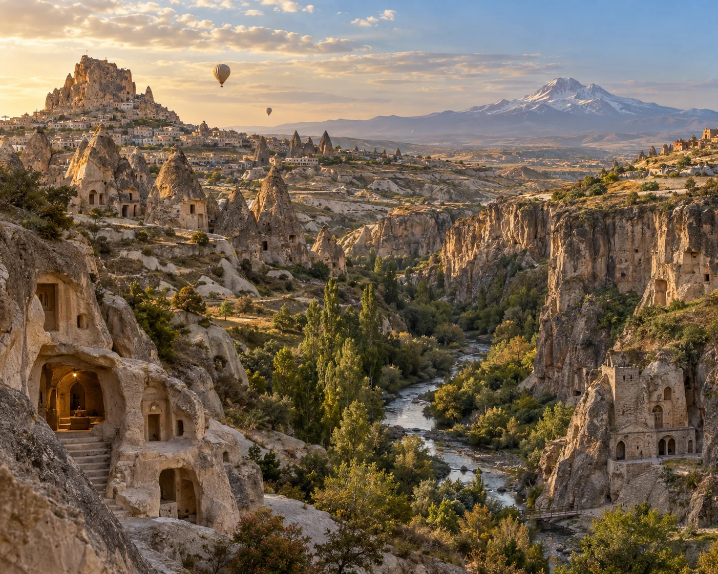 Kapadokya – Aksaray – Niğde – Kayseri – Peri Bacaları ve Yeraltı Şehirleri