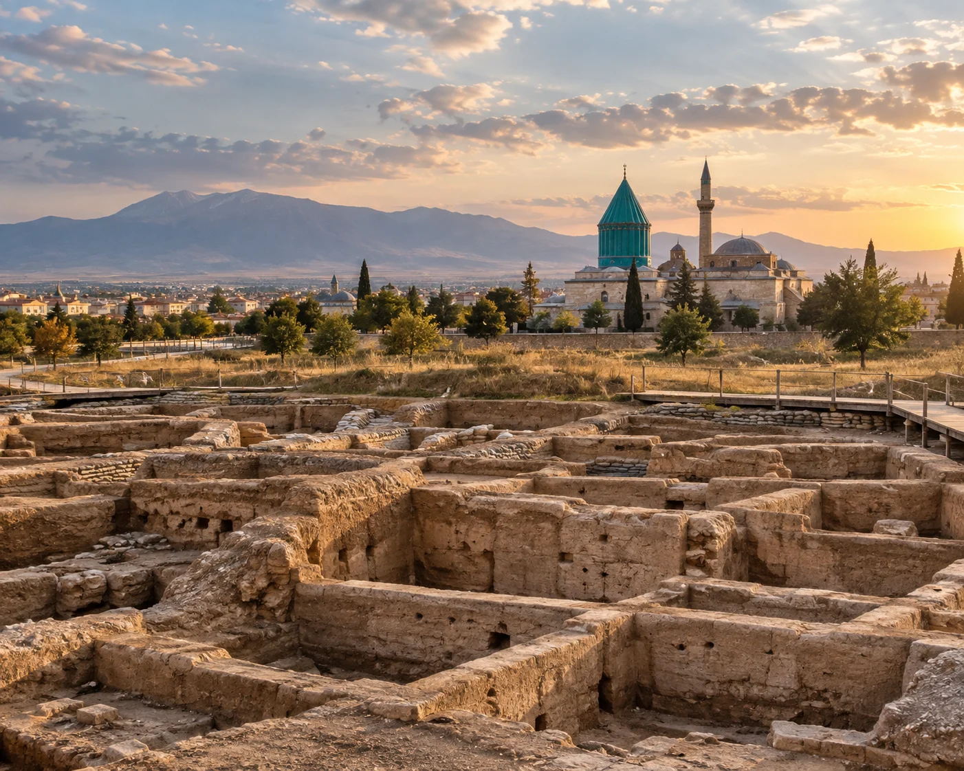 Konya – Çatalhöyük – İnsanlığın İlk İzleri