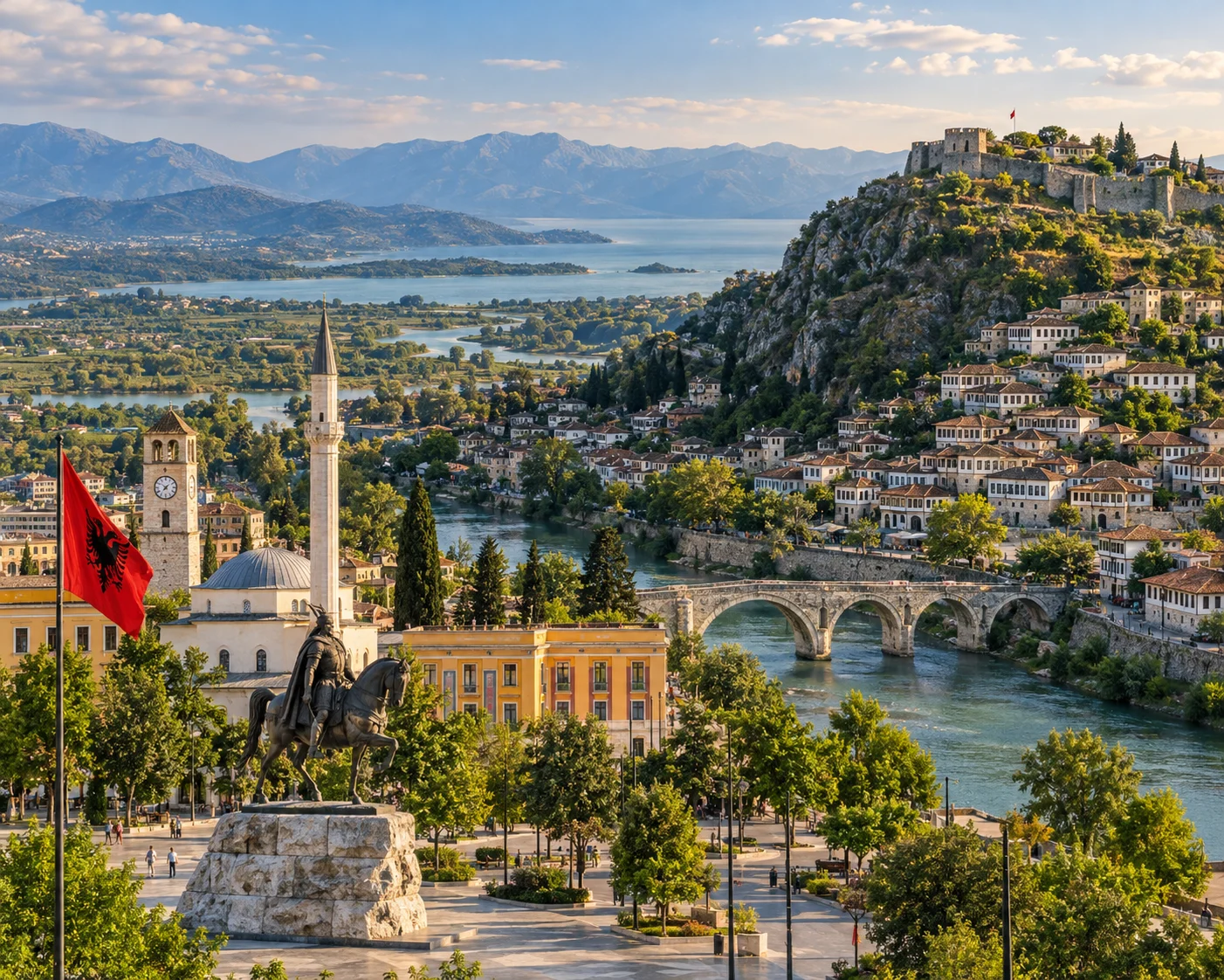 Tiran – Berat – İşkodra – Vizesiz Tur