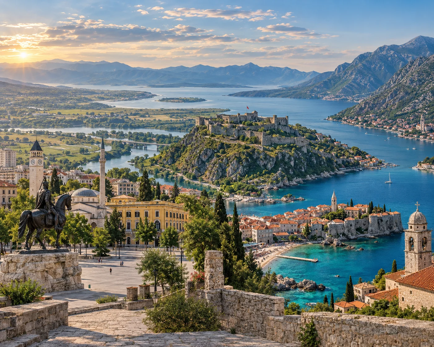 Tiran – İşkodra – Budva – Kotor – Vizesiz Tur