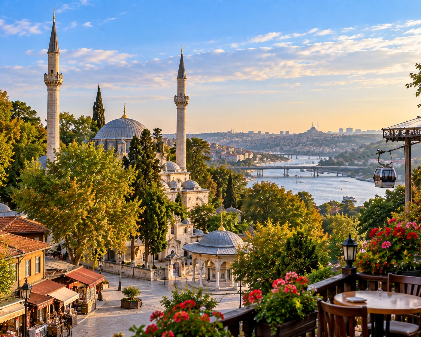 Eyüp Sultan Cami & Pierre Loti Tepesi Turu